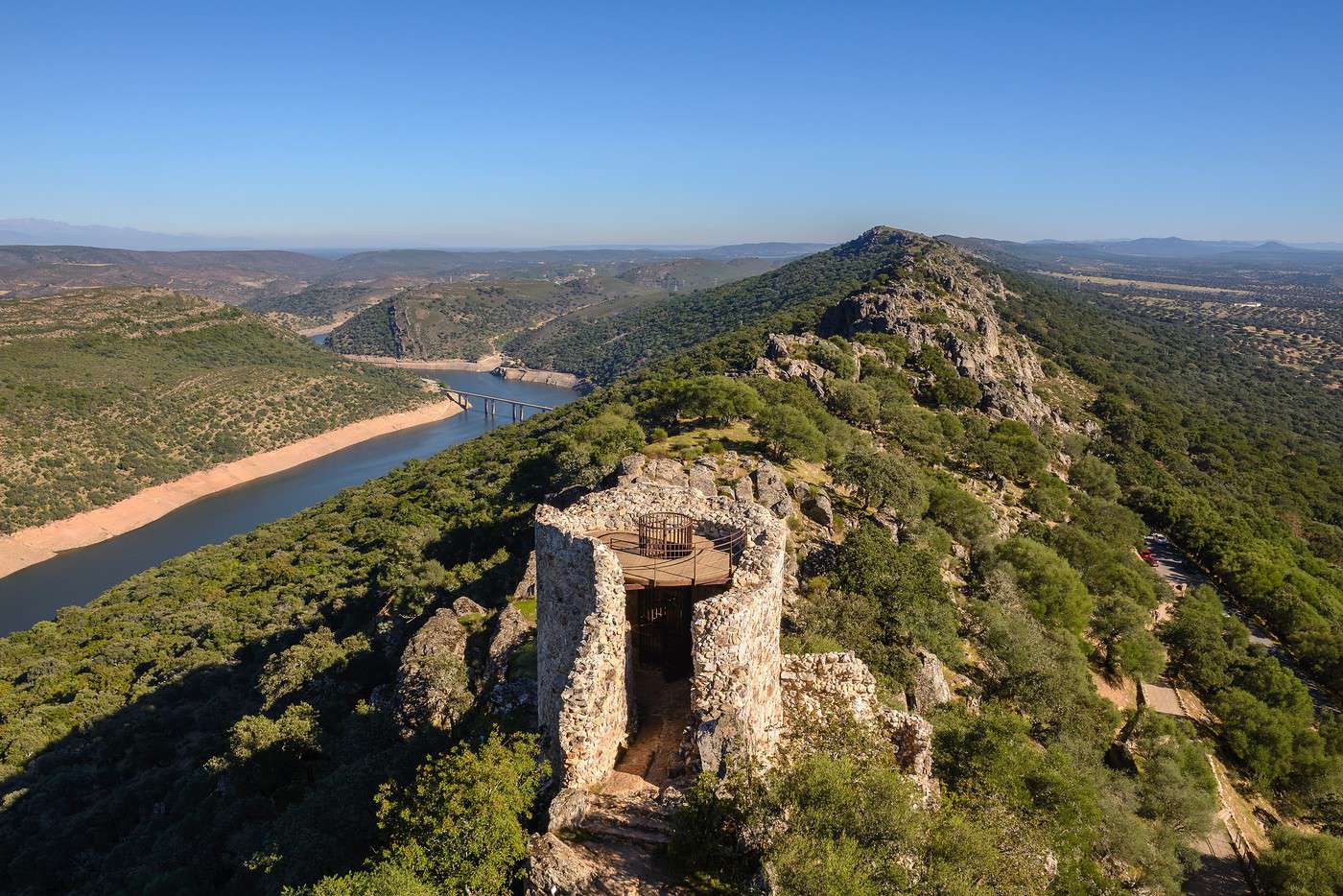 Parc naturel de Monfragüe mirador du salto del gitano